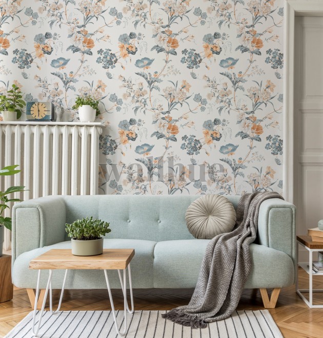 Botanical Garden Fresco Wallpaper Mural