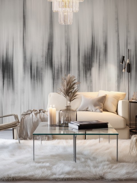 Modern Abstract Color Wash Wallpaper Mural