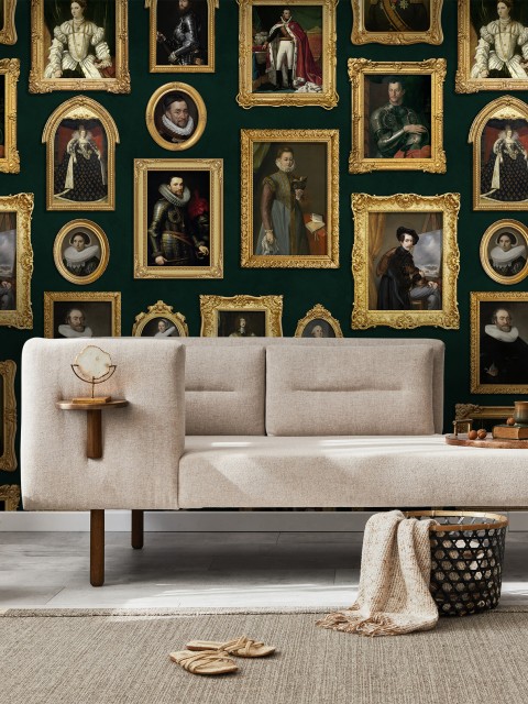 Renaissance Portrait Gallery Wallpaper Mural