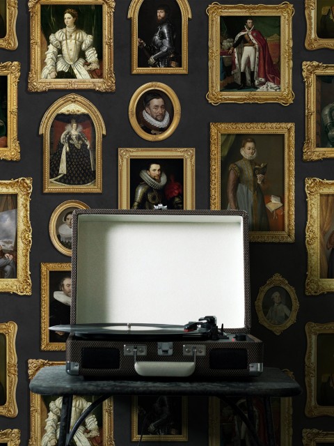 Renaissance Portrait Gallery Wallpaper Mural