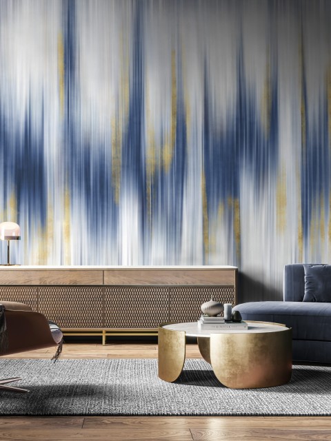 Modern Abstract Color Wash Wallpaper Mural