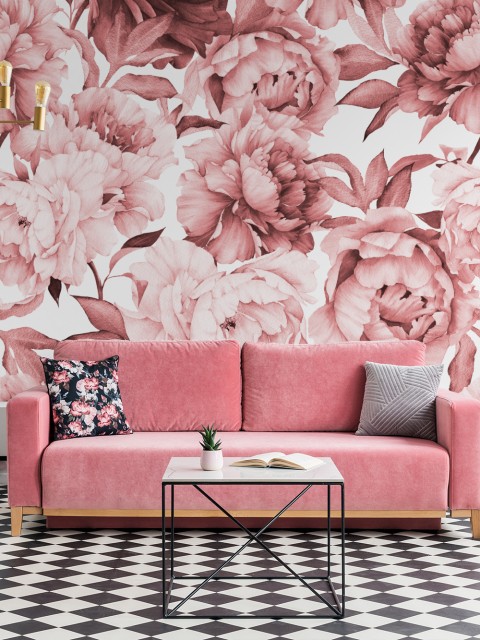 Soft Rose Floral Delicacy Wallpaper Mural