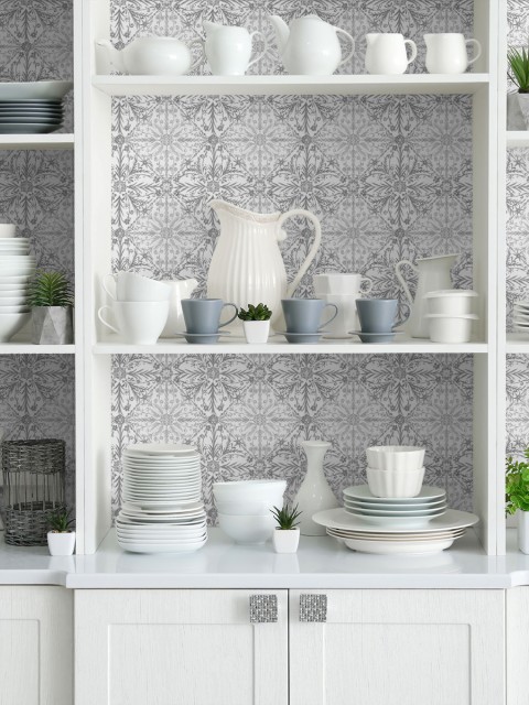 Elegant Moroccan Tile Pattern Wallpaper Mural