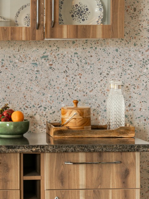 Stylish Terrazzo Stone Wallpaper Mural