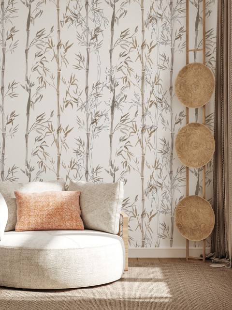 Zen Bamboo Serenity Nature Wallpaper Mural