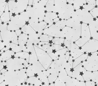 Astronomical Star Patterns Kids Room Wallpaper
