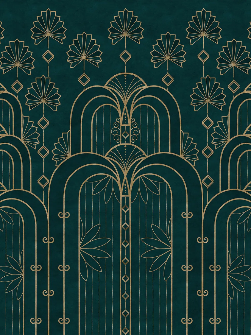 Geometric Lines Pattern Wallpaper Mural