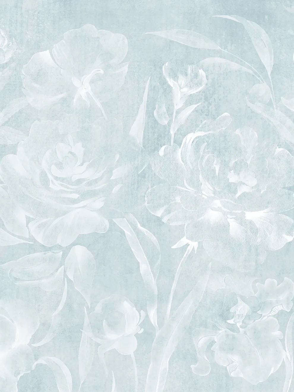 Soft Bohemian Elegance Flower Wallpaper Mural