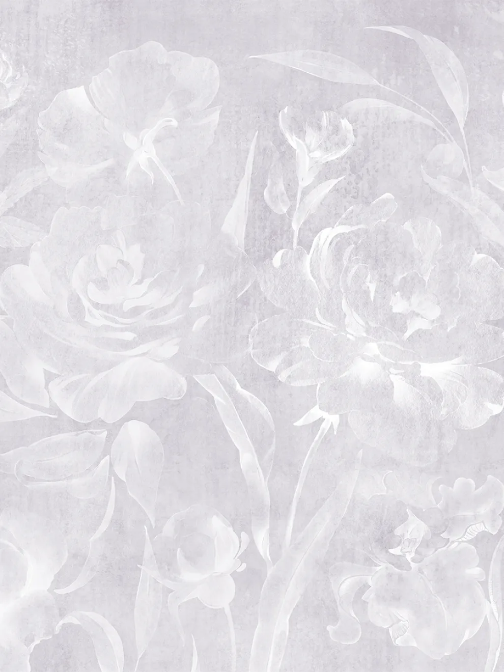 Soft Bohemian Elegance Flower Wallpaper Mural
