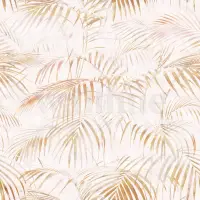 Tropical Palm Leaves Wallpaper Mural