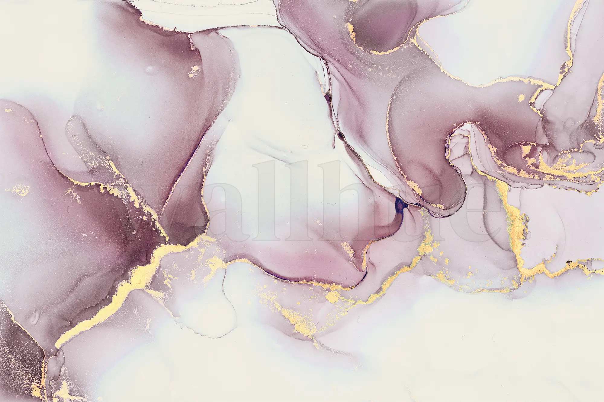 Abstract Luxury Marble Swirls Wallpaper Mural