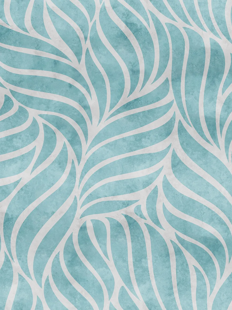 Abstract Wave Patterns Elegant Wallpaper Mural