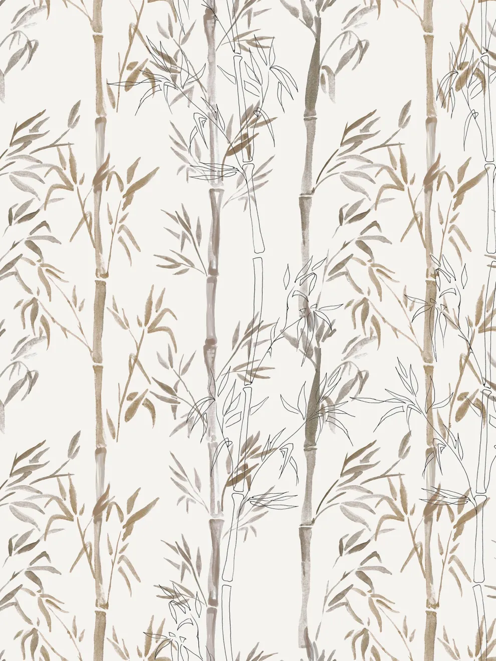 Zen Bamboo Serenity Nature Wallpaper Mural