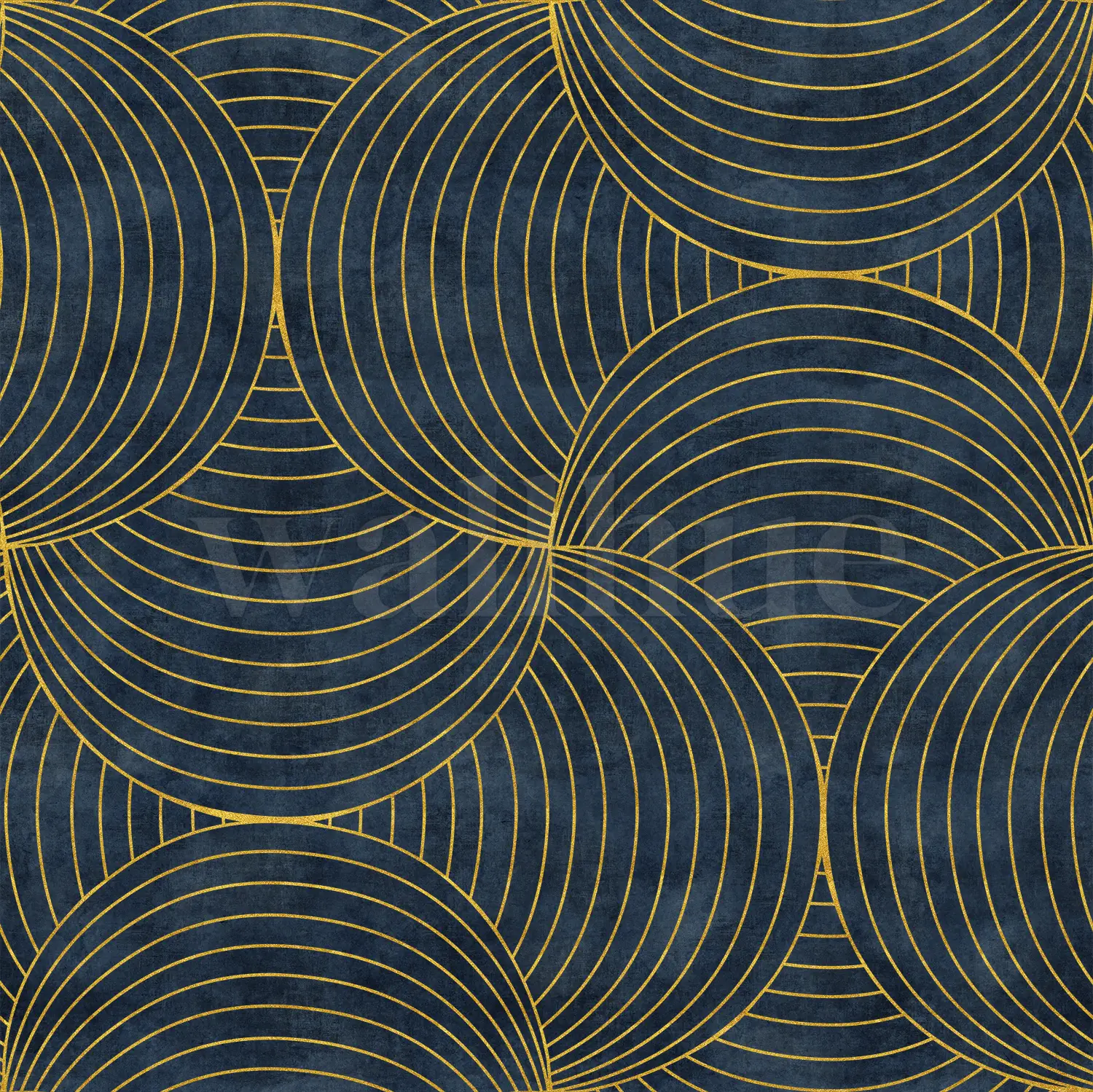 Geometric Circles Deluxe Wallpaper Mural