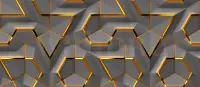 Geometric Elegance Premium Wallpaper Mural