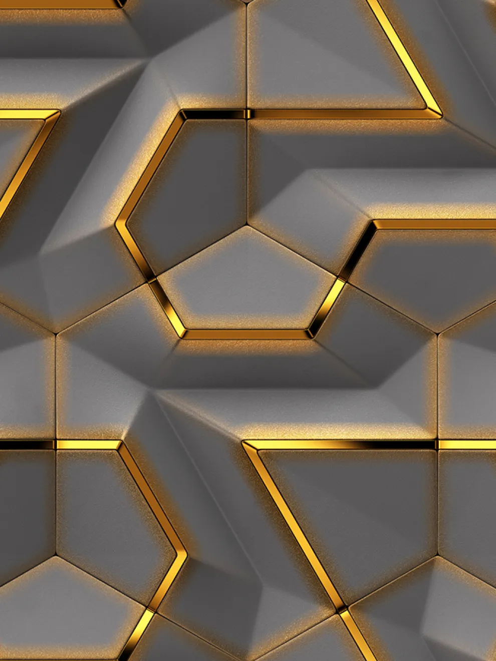 Geometric Elegance Premium Wallpaper Mural