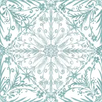 Elegant Moroccan Tile Pattern Wallpaper Mural