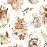 Enchanted Forest Animals Wallpaper Mural