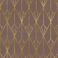 Elegant Art Deco Geometric Wallpaper Mural