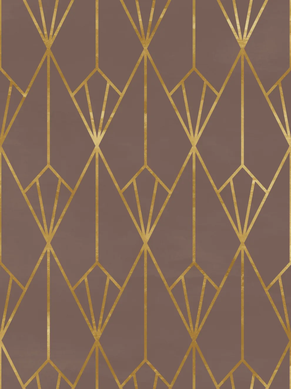 Elegant Art Deco Geometric Wallpaper Mural