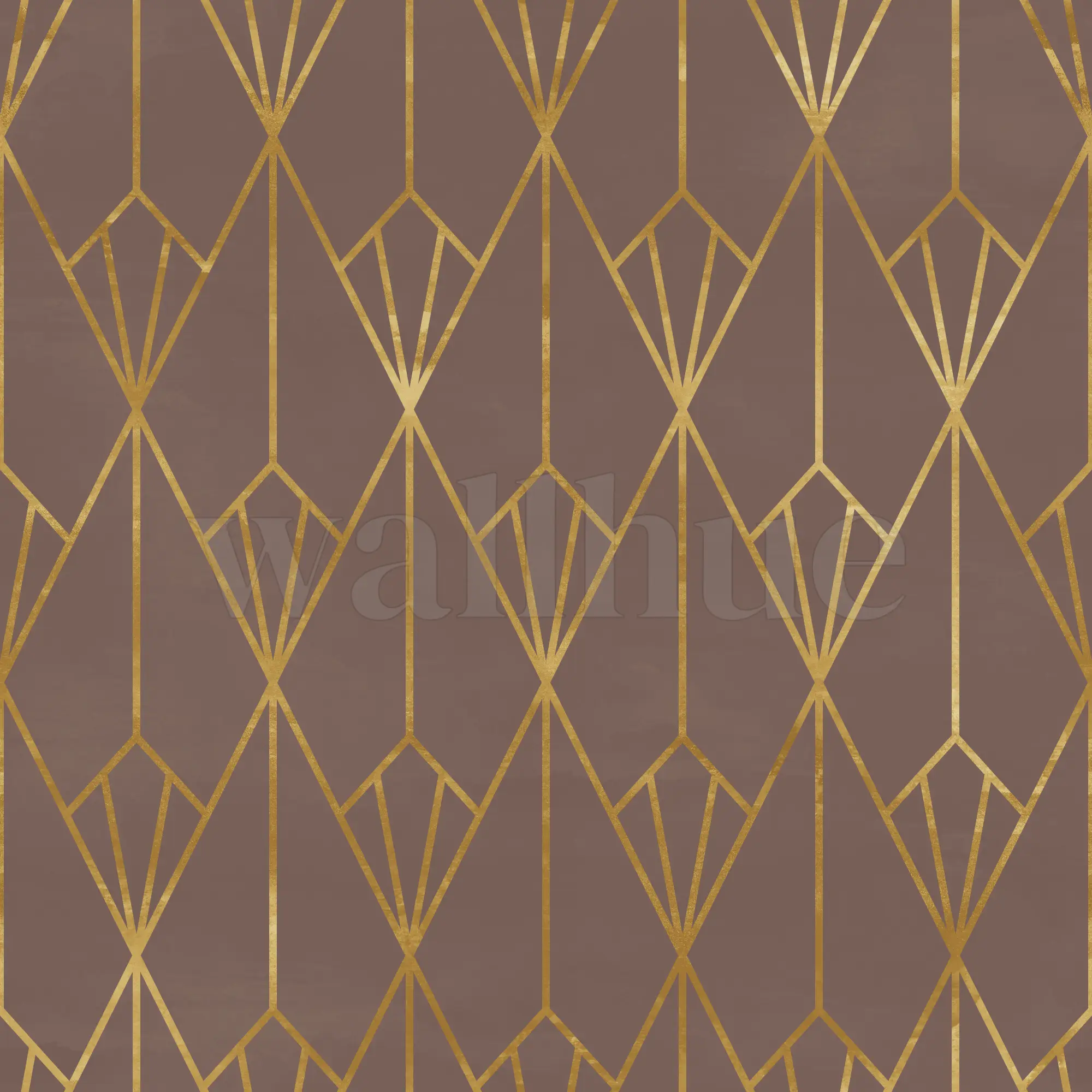 Elegant Art Deco Geometric Wallpaper Mural