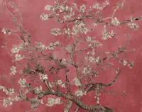 Van Gogh Almond Blossom Oil Paint Wallpaper Mural