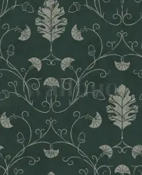 Elegant Floral Vine Pattern Wallpaper Mural