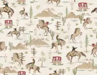 Western Cowboy Horses Adventure Wallpaper Mural