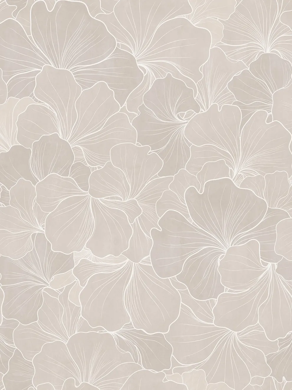 Modern Gingko Leaf Wallpaper Mural