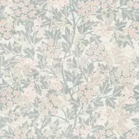 Kids Soft Pastel Botanical Wallpaper Mural