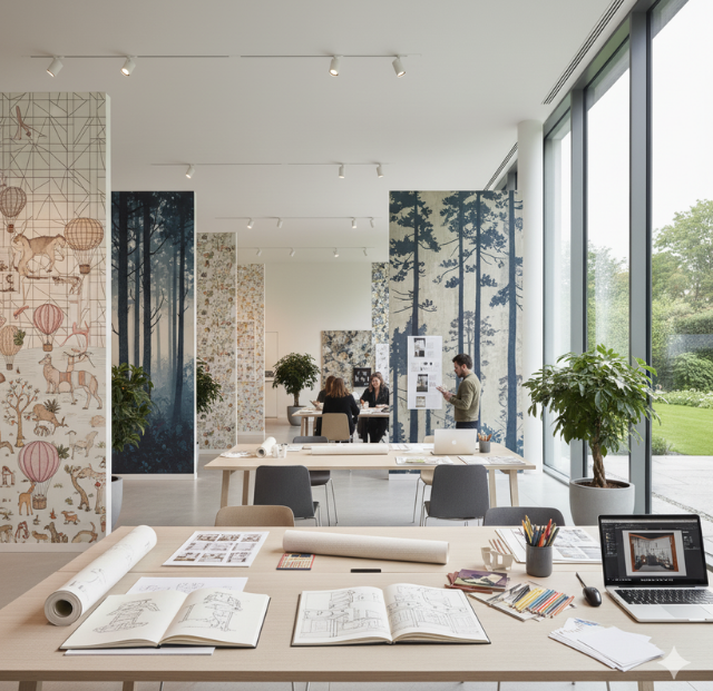 Wallhue Designer Working